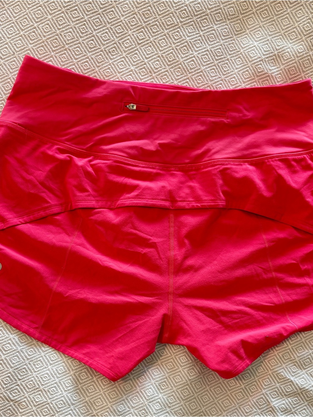 lululemon athletica Hot Pink High-Rise Athletic Shorts - Picture 3 of 4